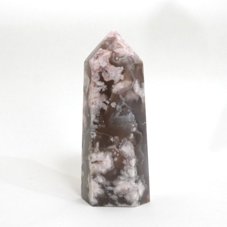 CHERRY BLOSSOM AGATE TOWER