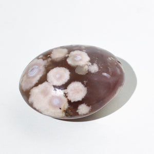 CHERRY BLOSSOM AGATE PALM STONE