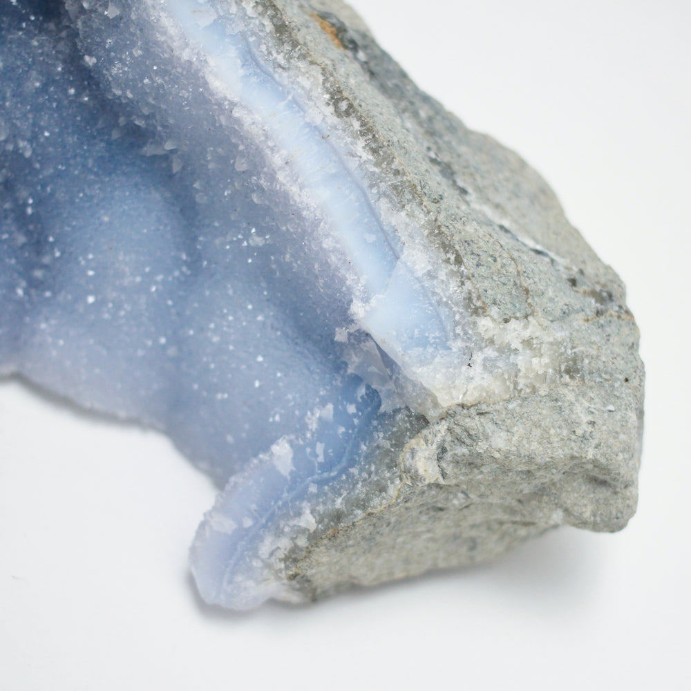 BLUE LACE AGATE RAW STONE